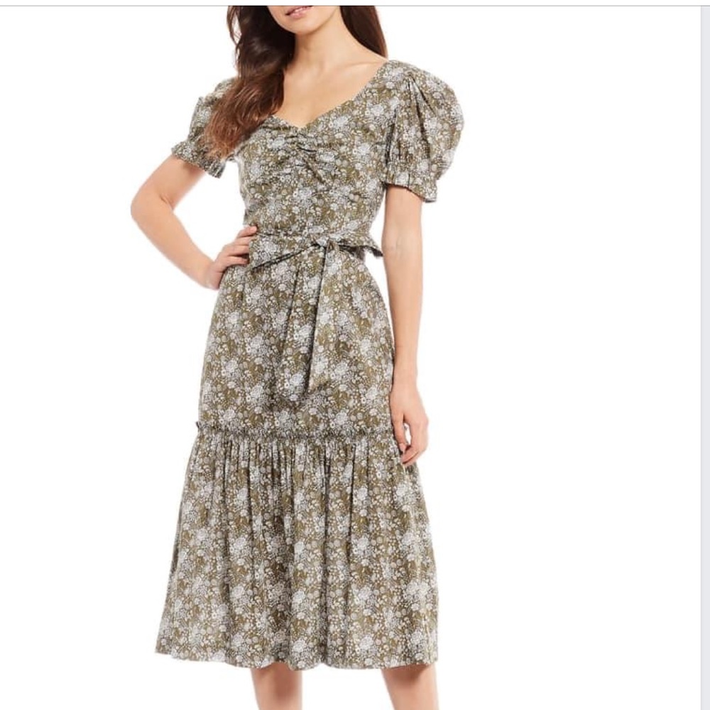 Antonio Melani NWT olive dress size 8.
